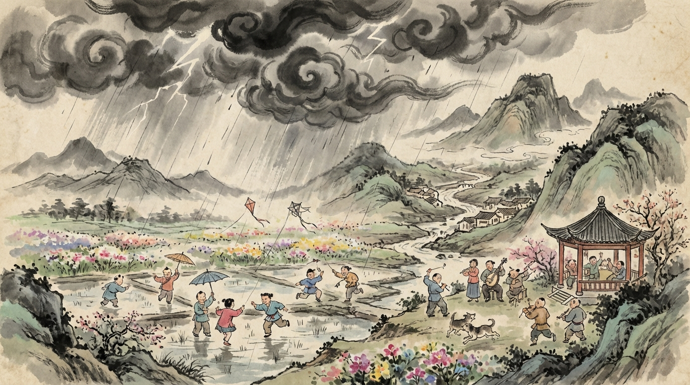 【周易六十四卦】第16卦雷地豫-豫卦，原文和解读