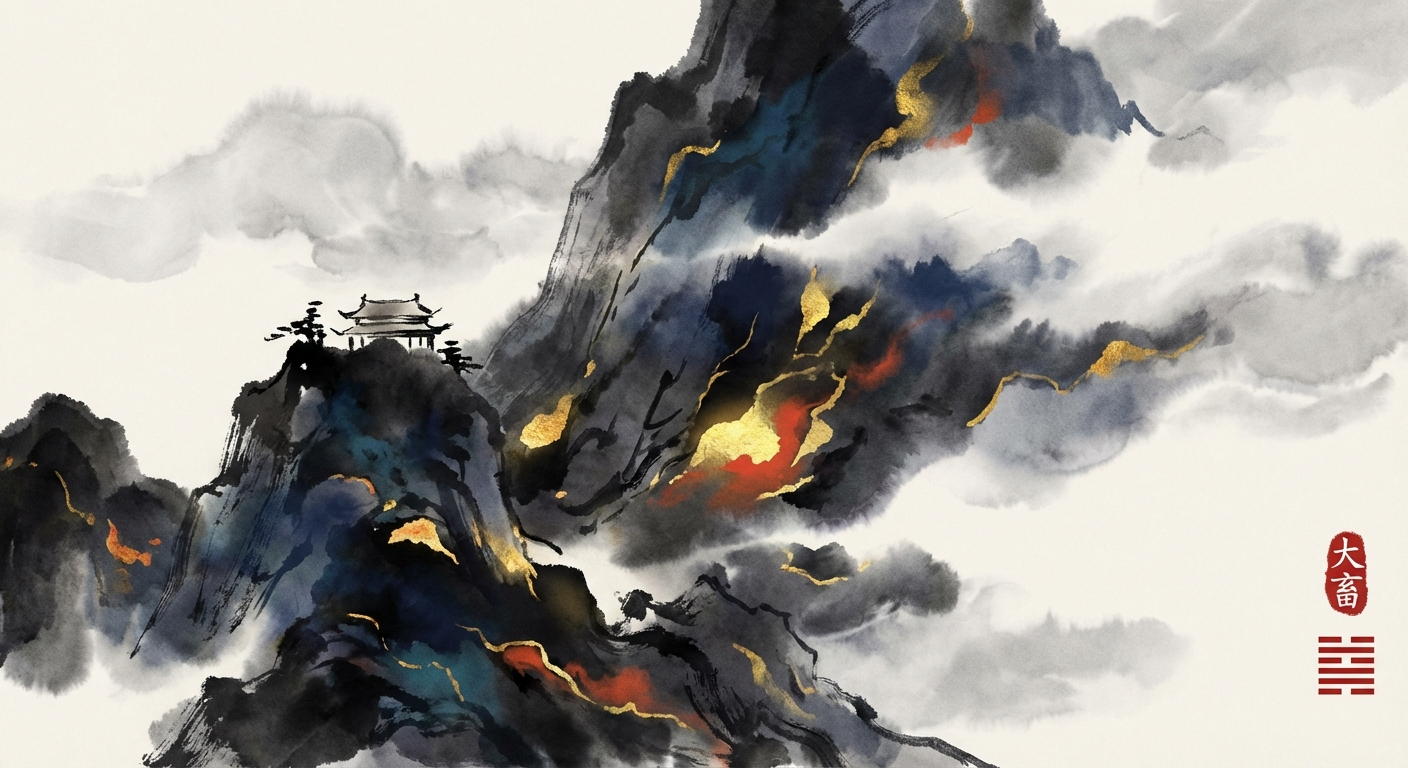 【周易六十四卦】第26卦山天大畜-大畜卦,原文和解读